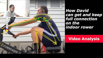Indoor rowing technique - how David can get full force connection