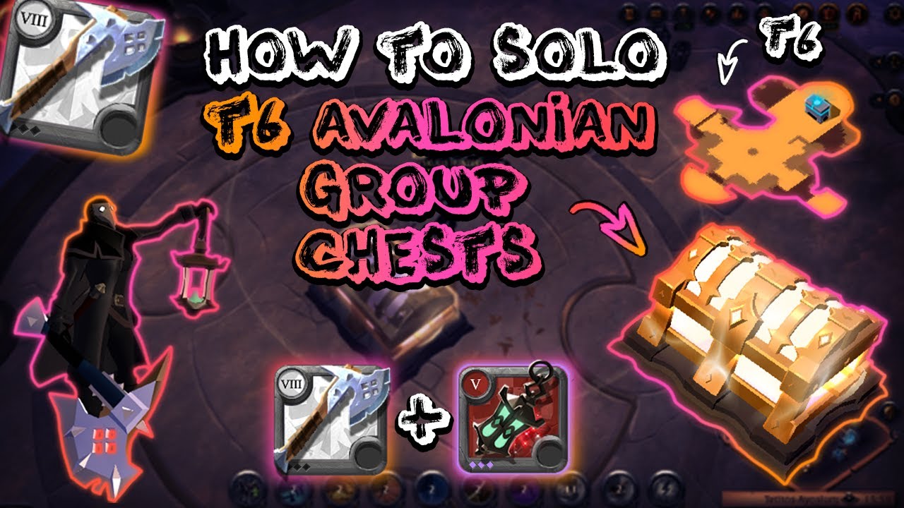 How To Solo T6 Avalonian Group Chests!!! Roads Of Avalon Albion