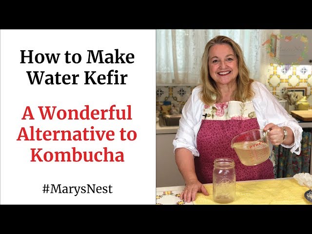 How to make Water Kefir, Gut Healthy Drinks