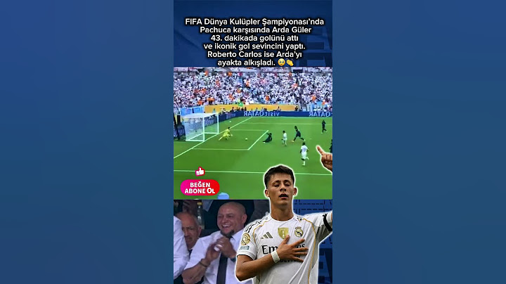 Arda Güler Fifa Dünya Kulüpler Şampiyonası’nda golünü attı ve ikonik gol sevincini yaptı🥹🔥