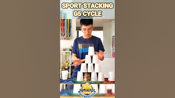 Speed Stacking G5 Cycle in 6.001 Seconds! #cupstacking #speed #shorts