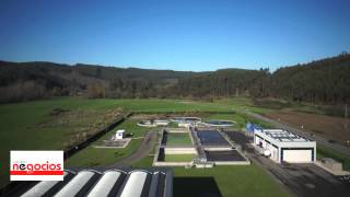 Filmación aérea en Santander con multicópteros : Depuradora Quijano Mare Cantabria Negocios