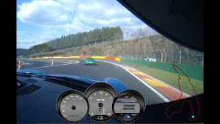 992 GT3 big spin in Pouhon at Spa.