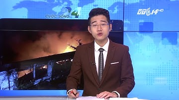 VTC14 | TP HCM: Cháy lớn trong đêm tại khu công nghiệp Tân Bình