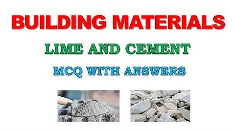 Cement | Building Material MCQ | 2nd Grade Overseer | Assistant Engineer | SSC JE