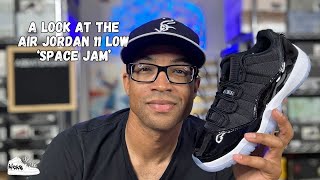 A look at the Air Jordan 11 Low 'Space Jam'
