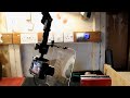 Homemade overhead multifunction camera shooting rig with no vertical supports