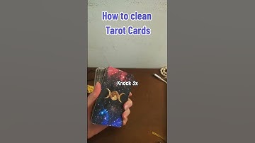 How to Clean Tarot Cards in 10 seconds