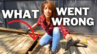 How To NOT Build a Deck | Why Waterproofing Is a MUST