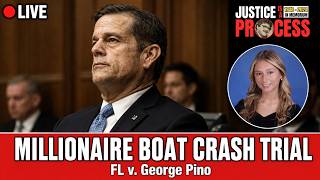 LIVE: Millionaire Boat Crash Trial - FL v. George Pino - Day 6