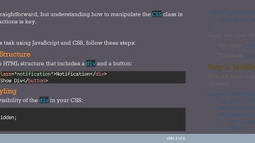 Using JavaScript to Toggle Visibility of a Hidden Div Element