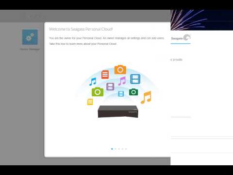 Seagate Personal Cloud Getting Started tutorial 4