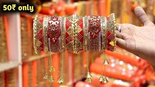 Bangles Manufacturer || Fancy & Party Wear Bangles Wholesale Market In Delhi Sadar Bazar || Bangles