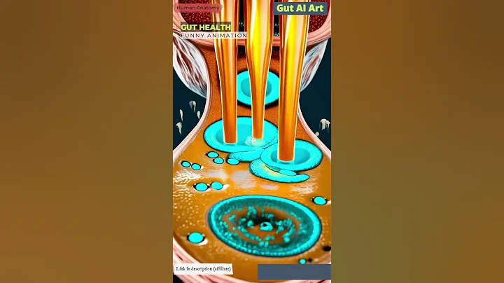 Human Digestive System Funny Animation | Gut Health | Human Anatomy | Gut AI Art | 38