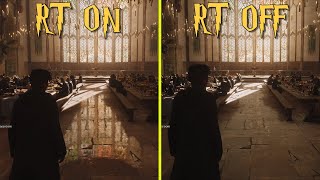 Hogwarts Legacy PS5 Ray Tracing ON vs OFF Graphics Comparison