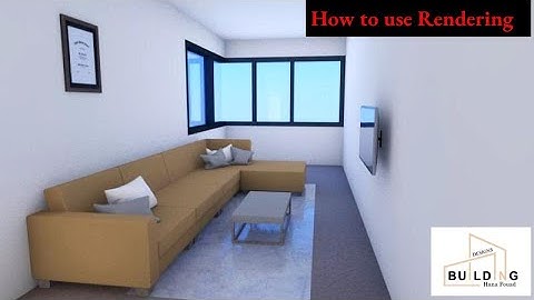 How To Use Rendering in ArchiCAD