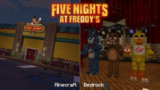 [FNAF MOVIE] Five Night's At Freddy's Movie Minecraft bedrock