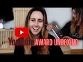 First YouTube Award UNBOXING!