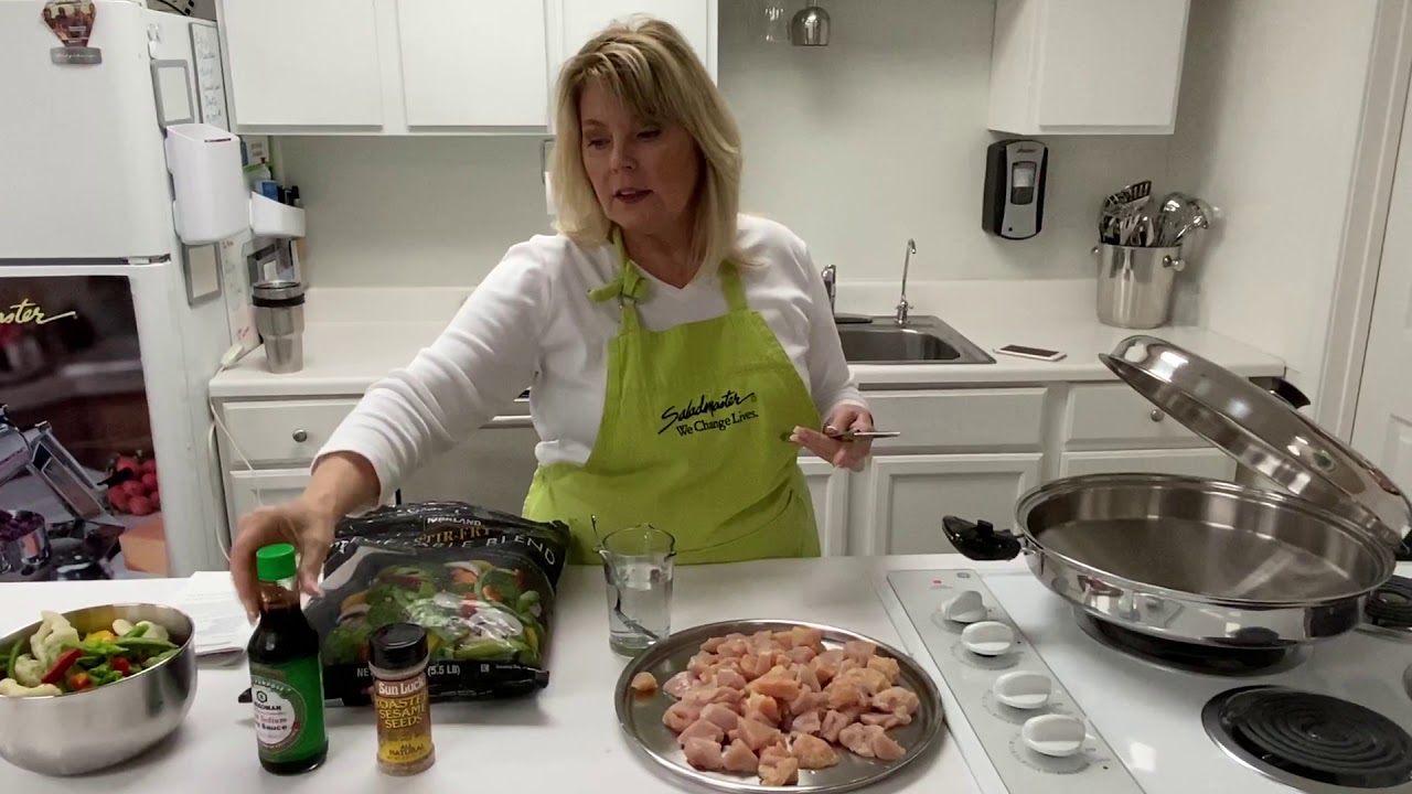 Saladmaster Wok, Chicken Stir Fry April 6, 2020