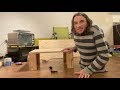 Legless guy modifies his kitchen (low to the ground tables) [CC]
