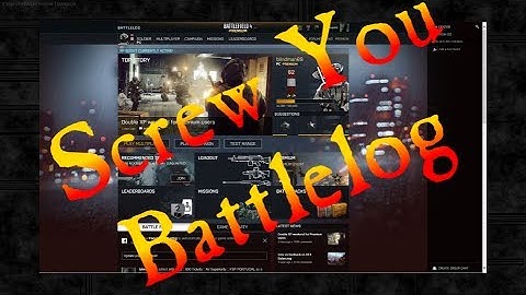 Battlefield 4 - Battlelog is a troll