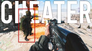 Playing Battlefield 5 with a horrible cheater...