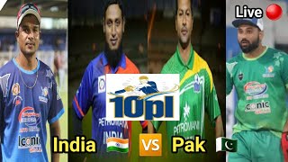 India vs Pakistan 10pl Season 4 2023 live updates ।। tennis cricket live