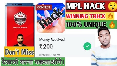 mpl game hack | mpl game hack trick 2021|| mpl game hack auto clicker || mpl game hack mod apk.