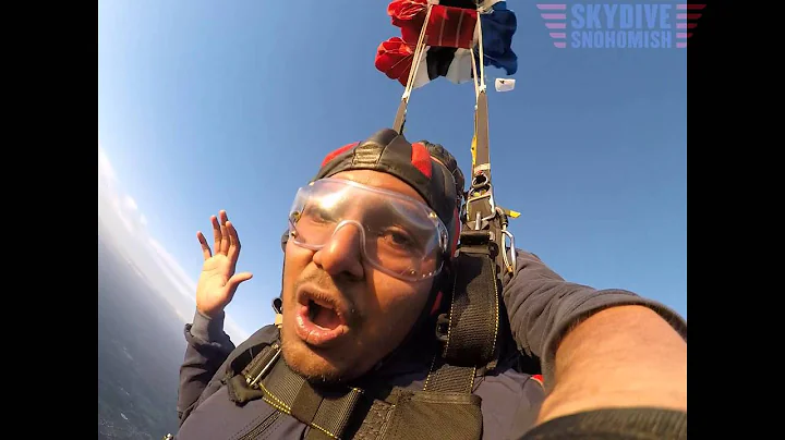 Leela Venkata N Achanta's Tandem skydive!