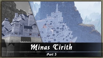 HOW TO BUILD MINAS TIRITH - PART 3 [SPEED BUILD] - CONAN EXILES