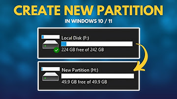 How to Create Partition in Windows 10 & Windows 11 (2025)