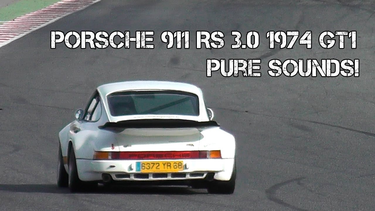 1974 PORSCHE 911 RS 3.0 911 Carrera RS on Track! - YouTube