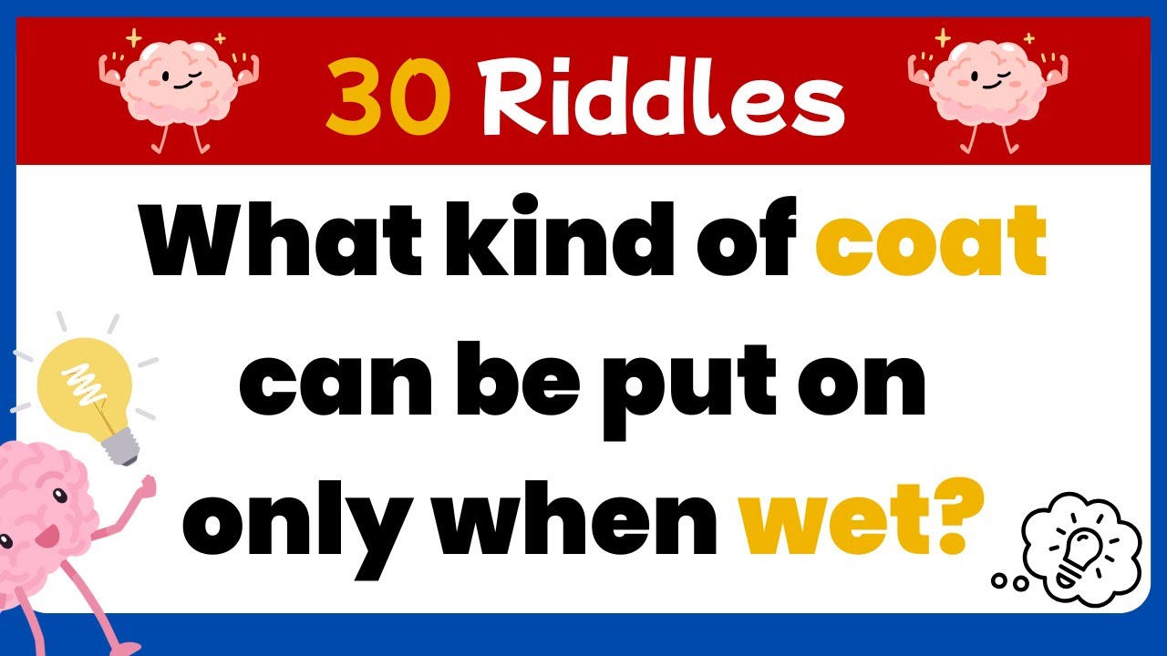30 Days 30 Riddles Challenge Changed My Brain Speed! - YouTube