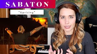 Sabaton 'Uprising' REACTION & ANALYSIS by Vocal Coach/Opera Singer