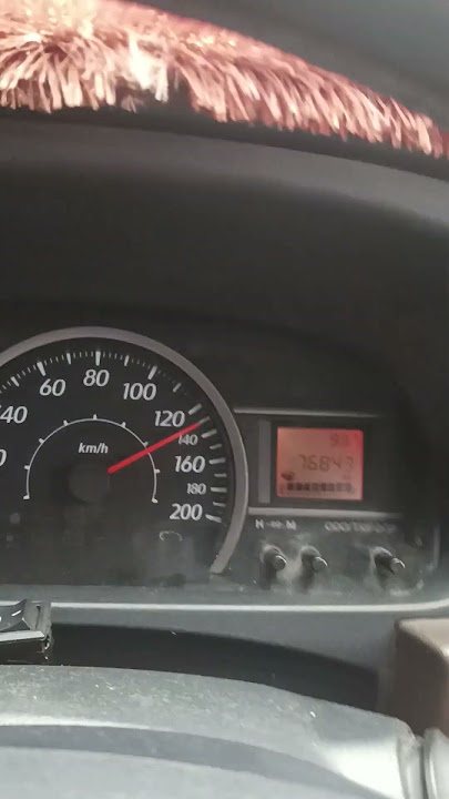 Test kecepatan Calya G 1.2 2020 masih aman di kec 140KM/jam