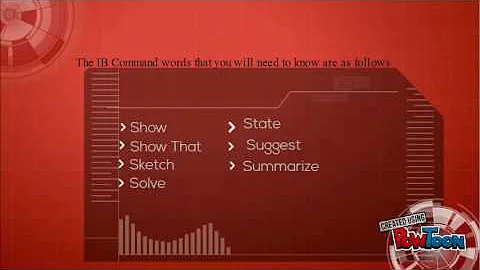 IB Command Words