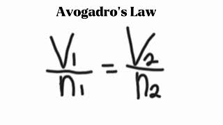 Avogadro's Law Practice Problems