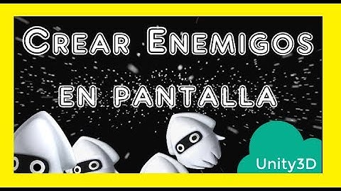 👻👽 Como Generar enemigos  aleatoriamente por todo nuestro juego en UNITY 3D | Tutorial unity 3d