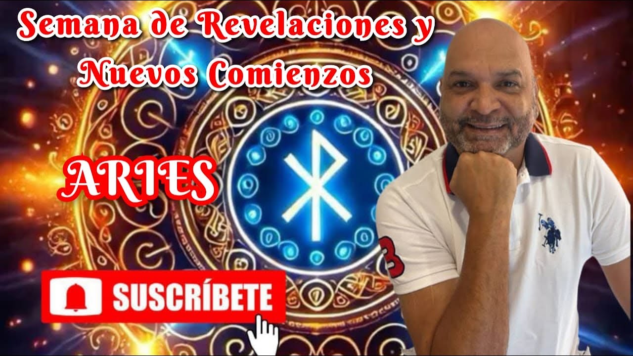 Aries ♈️ horóscopo del 26 de mayo al 1 de junio - YouTube