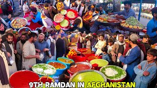 Life in Afghanistan During Ramadan 2024 | Crazy Rush on Street foods | 4K