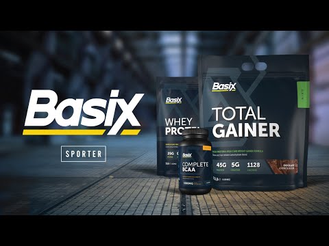 Basix - manufactured in UK - most effective and highest standard supplements Find it at Sporter.com