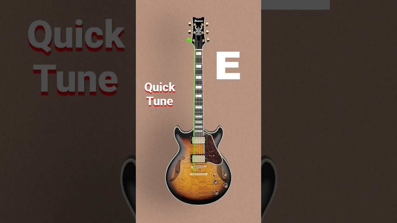 Guitar Tuner Just The E Guitarlesson Beginners Shorts