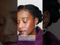 Quick and Easy protective Styles on fine natural Hair for the holidays