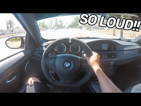 bmw-e92-m3---pov-drive!!-(straight-piped-exhaust-&-donuts)