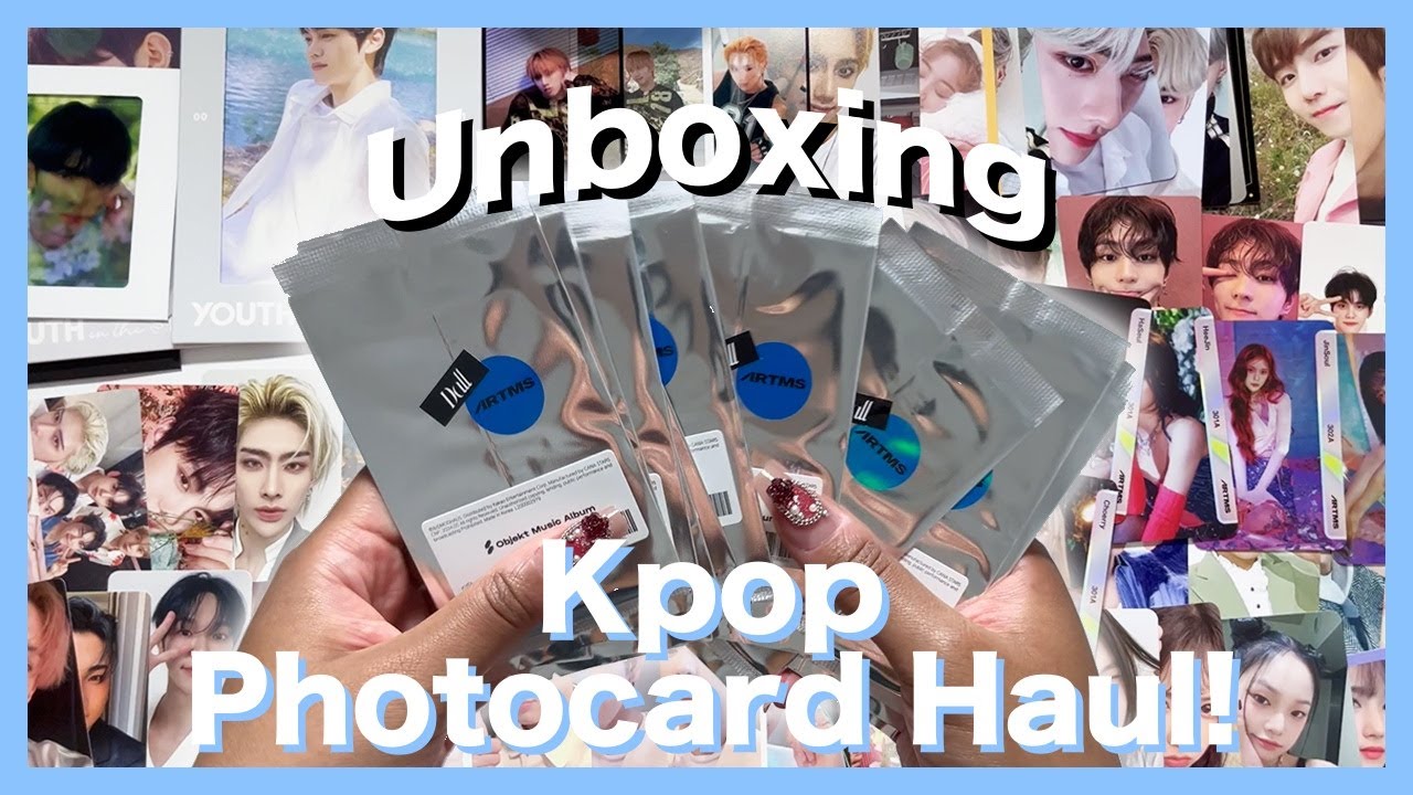 UNBOXING Kpop Haul! ~ARTMS OMA, TripleS OMA, & Photocards - YouTube