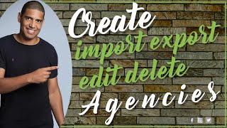 Famous 1 1 13 7  Create import export edit delete agencies l  Ezelogs.com Construction Management Tutorial Profile