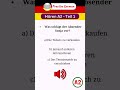 German A2 listening practice - Part 23 | #germana2