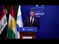 گوتاری نێچیرڤان بارزانی لە زانکۆی کوردستان-هەولێر
