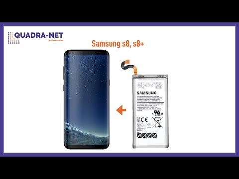 Wymiana akumulatora (baterii) - Samsung s8, s8+ (G950F, G955F) | Battery Replacement, Repair