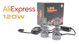 Тюнинг фар | LED лампы F5C с Aliexpress | Очень яркие | Лучше ксенона